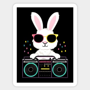 The Bunny DJ Sticker